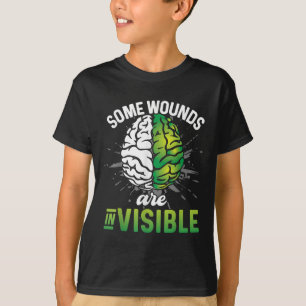 Einige Wunden sind unsichtbares Bewusstsein für ps T-Shirt