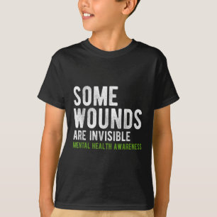 Einige Wunden sind unsichtbares Bewusstsein für ps T-Shirt