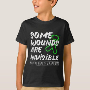 Einige Wunden sind unsichtbares Bewusstsein für ps T-Shirt