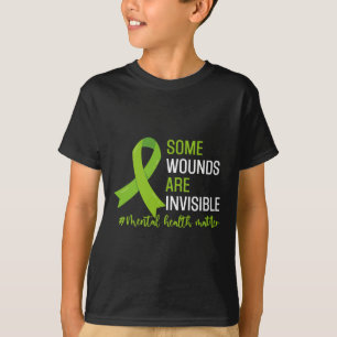 Einige Wunden sind unsichtbares Bewusstsein für ps T-Shirt