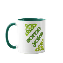 Einige Yoke - irische Funny Design-Tasse