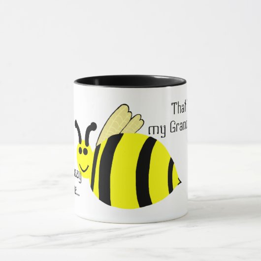 EinigeBuzzy-Lieben Ich stolpere Bienen-Tasse CUSTO Tasse (Zentrum)
