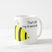 EinigeBuzzy-Lieben Ich stolpere Bienen-Tasse Kaffeetasse (VorderseiteRechts)