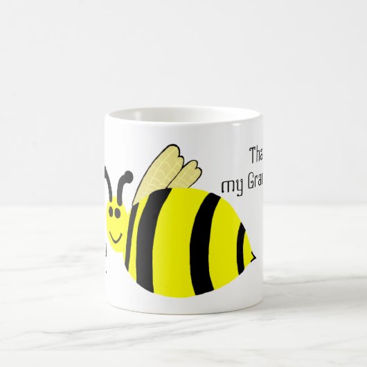 EinigeBuzzy-Lieben Ich stolpere Bienen-Tasse Kaffeetasse (Mittel)