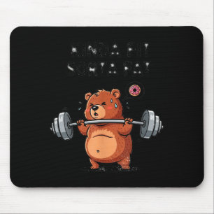 Einigermaßen Fit Etwas Fett Lustiger Fitnessstudio Mousepad