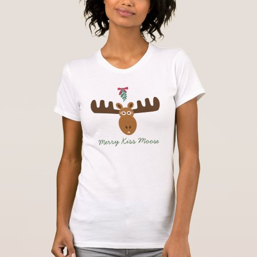 Einiges Gnu Stuff_Merry Kuss Moose_Happy Gnu-Jahr! T-Shirt (Vorderseite)