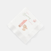 Einiges KANINCHEN wird EINS Dessertserviette Serviette (Ecke)