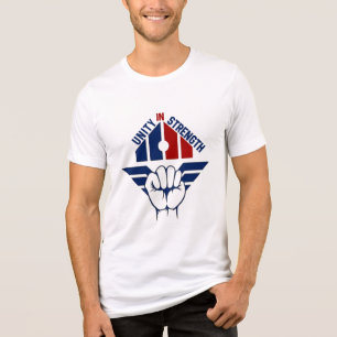 Einigkeit in Stärke Tri-Blend Shirt