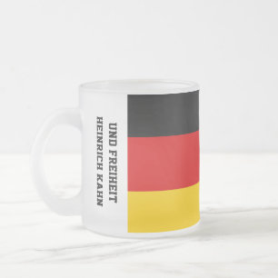 Einigkeit Recht Freiheit Deutschland Flagge Tasse