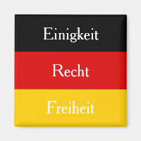 Einigkeit Recht Freiheit Personalizable Deutsch