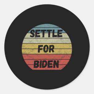 Einigung für Biden - Alle außer Trump Biden Harris Runder Aufkleber