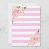 Einjährige Einladungen (Rückseite)