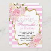 Einjährige Einladungen (Vorne/Hinten)