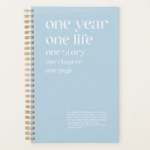 Einjährige Seite 2025 Planer (Vorderseite)