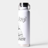 Einkauf: Ich bin nicht geduldet Trinkflasche (Rückseite)