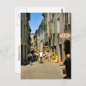 Einkauf in Como Postkarte (Vorne/Hinten)