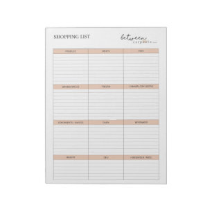 EINKAUF-LISTE NOTIZBLOCK