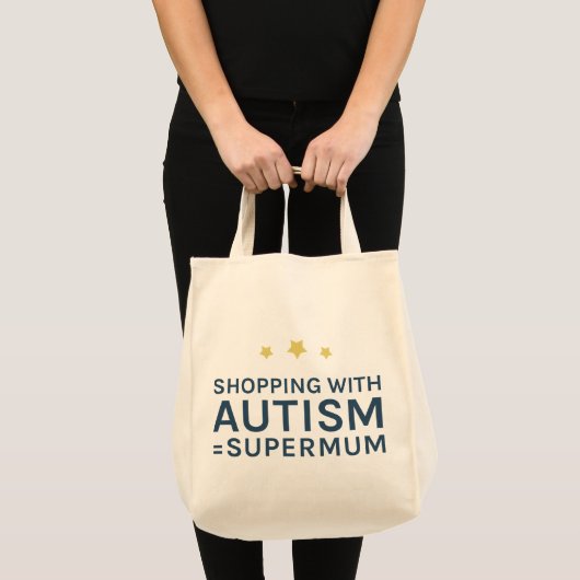 Einkauf mit Autismus Supermum Tasche (Vorderseite (Produkt))
