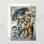 Einkauf Postkarte (Vorne/Hinten)