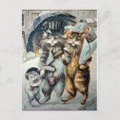 Einkauf Postkarte (Vorderseite)