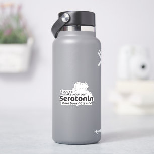 Einkauf Serotonin ist gut Aufkleber