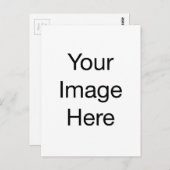 Einkäufer Postkarte (Vorne/Hinten)