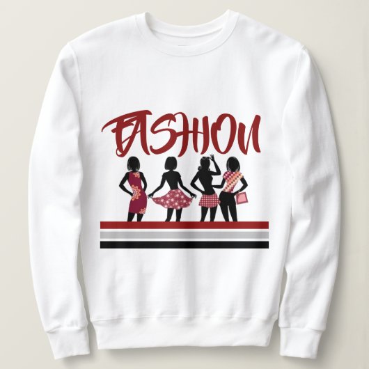EINKAUFSDame Sweatshirt (Design vorne)