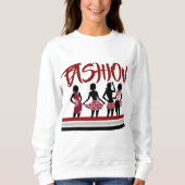 EINKAUFSDame Sweatshirt (Vorderseite)
