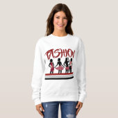 EINKAUFSDame Sweatshirt (Vorne ganz)