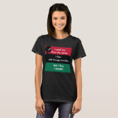 EINKAUFSDame T-Shirt (Vorne ganz)