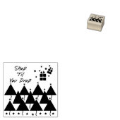 EINKAUFSGESCHÄFT, BIS SIE FALLEN GUMMISTEMPEL (Stempel)