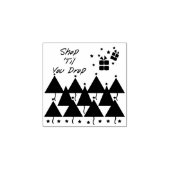 EINKAUFSGESCHÄFT, BIS SIE FALLEN GUMMISTEMPEL (Prägung)