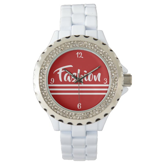 EINKAUFSGESCHÄFTE - Damen Armbanduhr (Vorderseite)