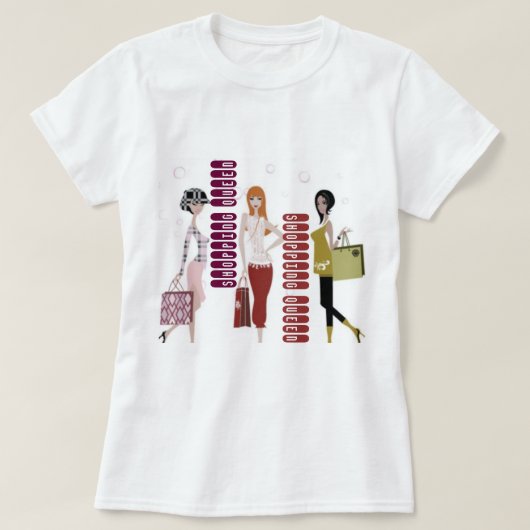 EINKAUFSGESCHÄFTE - Damen T-Shirt (Design vorne)