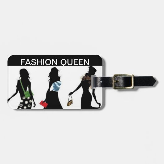 EINKAUFSkönigin-SAMMLUNG Gepäckanhänger (Vorderseite horizontal)