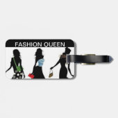 EINKAUFSkönigin-SAMMLUNG Gepäckanhänger (Rückseite horizontal)