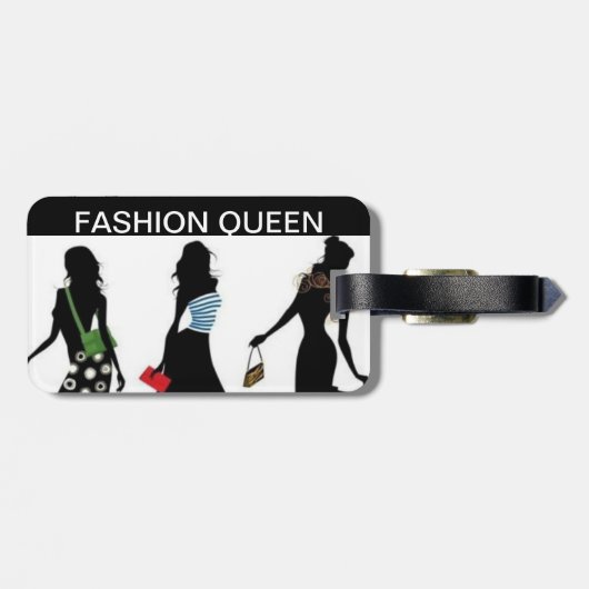 EINKAUFSkönigin-SAMMLUNG Gepäckanhänger (Rückseite horizontal)