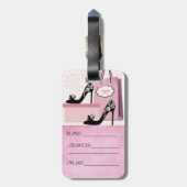 EINKAUFSkönigin-SAMMLUNG Gepäckanhänger (Rückseite vertikal)