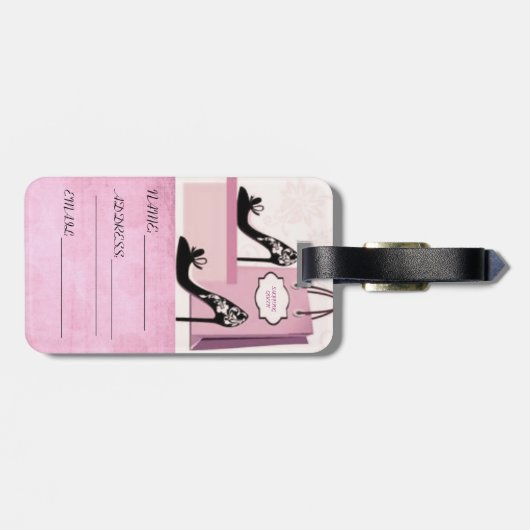 EINKAUFSkönigin-SAMMLUNG Gepäckanhänger (Rückseite horizontal)