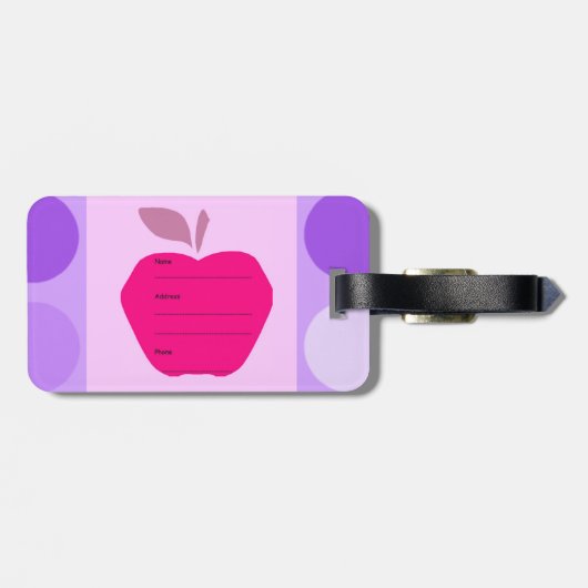 EINKAUFSkönigin-SAMMLUNG Gepäckanhänger (Rückseite horizontal)