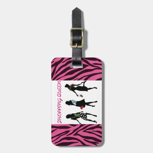 EINKAUFSkönigin-SAMMLUNG Gepäckanhänger (Vorderseite vertikal)