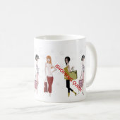 EINKAUFSkönigin-SAMMLUNG Kaffeetasse (VorderseiteRechts)