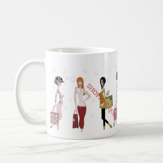 EINKAUFSkönigin-SAMMLUNG Kaffeetasse (Links)