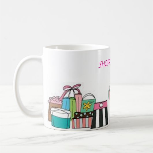 EINKAUFSkönigin-SAMMLUNG Kaffeetasse (Links)