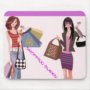 EINKAUFSkönigin-SAMMLUNG Mousepad