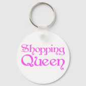 Einkaufskönigin Schlüsselanhänger (Vorderseite)