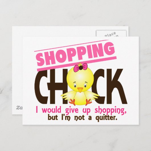 Einkaufskorb 2 postkarte (Vorne/Hinten)