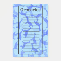 Einkaufsliste Dinosaurier Post-it-Notizen
