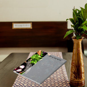 Einkaufsliste für die Familie Notizblock