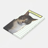 Einkaufsliste für Katzen Post-it Klebezettel (angewinkelt)